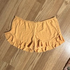 Indah yellow shorts